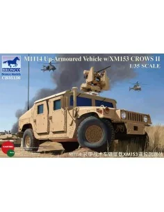 M1114 Up-Armoured Vehicle w/XM153CrowsII, 1/35 - Bronco Models CB35136