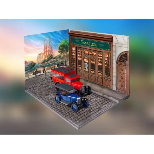 Diorama Cities of Europe, 1/24 - Heller 81256 Diorama Cities of Europe, 1/24 - Heller 81256