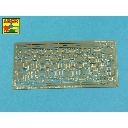 Pz.Kpfw. V Ausf.D & A ( i.Kfz.171) Panther (Takom), 1/35 - Aber Mod...