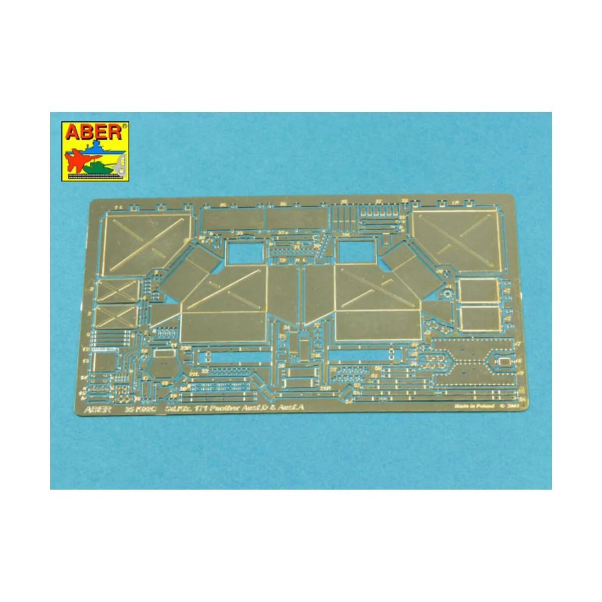 Pz.Kpfw. V Ausf.D & A ( i.Kfz.171) Panther (Takom), 1/35 - Aber Mod...