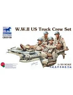 WWII US Truck Crew Set, 1/35 - Bronco Models CB35159