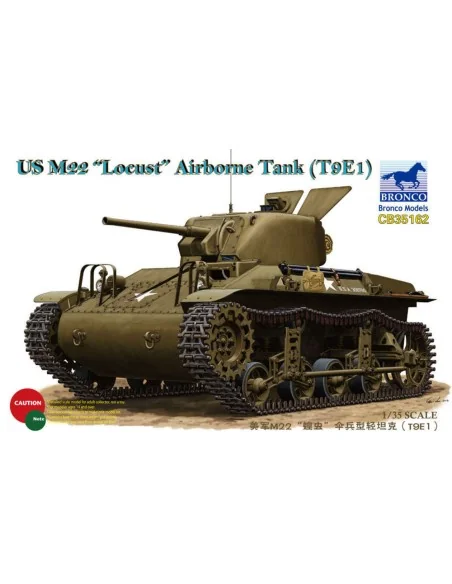US M22 Locust Airborne Tank (T9E1), 1/35 - Bronco Models CB35162