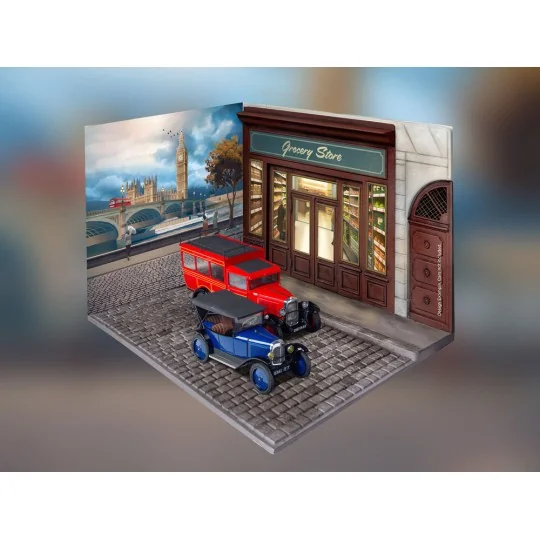 Diorama Cities of Europe, 1/24 - Heller 81256 Diorama Cities of Europe, 1/24 - Heller 81256