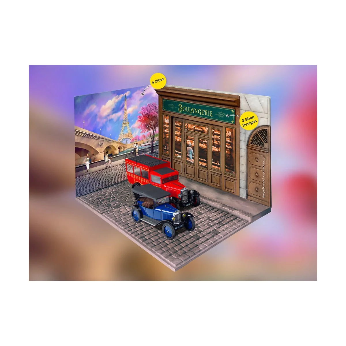 Diorama Cities of Europe, 1/24 - Heller 81256 Diorama Cities of Europe, 1/24 - Heller 81256