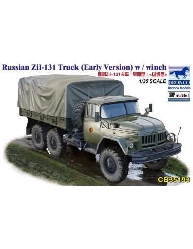Russian Zil-131 Truck (Early Version) w/winch, 1/35 - Bronco Models...