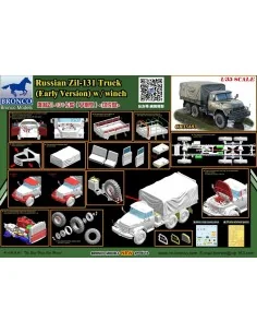 Russian Zil-131 Truck (Early Version) w/winch, 1/35 - Bronco Models... 2