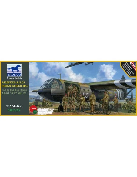 Airspeed A.S.51 Horsa Glider Mk.I., 1/35 - Bronco Models CB35195