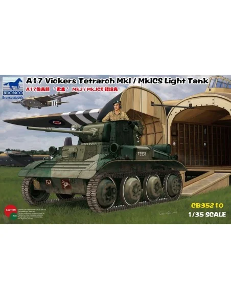 [NO_DESC] A17 Vickers Tetrarch MkI/MkICS LightTank, 1/35 - Bronco M...