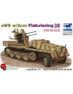 [NO_DESC] sWS w/2cm Flakviering 38, 1/35 - Bronco Models CB35213