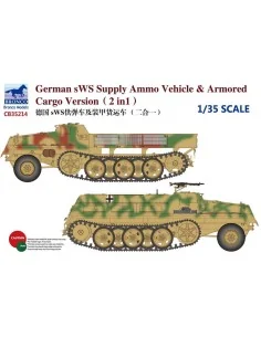 German sWS Supply Ammo Vehicle & Armored Cargo Version (2 in 1), 1/...