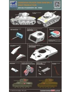[NO_DESC] Canadian Cruiser Tank Ram MK.II Early Produktion, 1/35 - ... 2