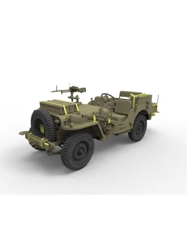 BRITISH RECCE AND SIGNALS LIGHT TRUCK (2 KITS ) with CREWS, 1/35 - ...