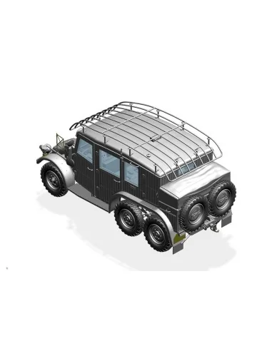 German Krupp Protze Kfz.19 Radio command Car, 1/35 - Bronco Models ...