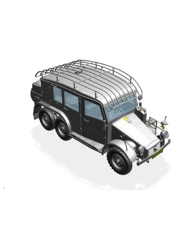 [NO_DESC] German Krupp Protze Kfz.19 Radio command Car, 1/35 - Bron...