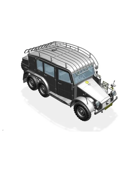German Krupp Protze Kfz.19 Radio command Car, 1/35 - Bronco Models ...