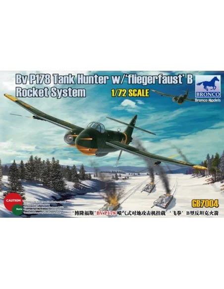 BV P178 Tank Hunter w/Fliegerfaust'B Rocket System, 1/72 - Bronco M...