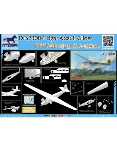 DFS230B-1 Light Assault Glider, 1/72 - Bronco Models GB7008