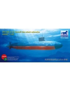[NO_DESC] USS SSN Sea-Wolf attack submarine, 1/350 - Bronco Models ...