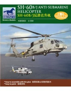SH-60B/J Anti-Submarine Helicopter, 1/350 - Bronco Models NB5003