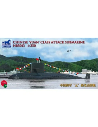 Chinese'Yuan'class Attack Submarine, 1/350 - Bronco Models NB5013