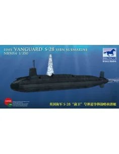 HMS-28'Vanguard'SSBN Submarine, 1/350 - Bronco Models NB5014