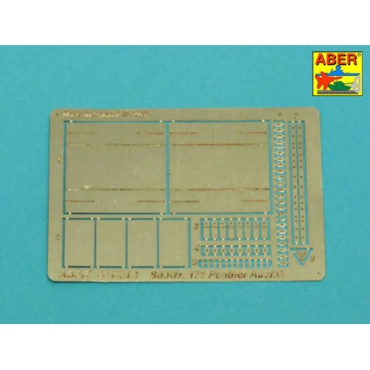 Pz.Kpfw. V Ausf.G (i.Kfz.171) Panther, 1/35 - Aber Models 35 K04T