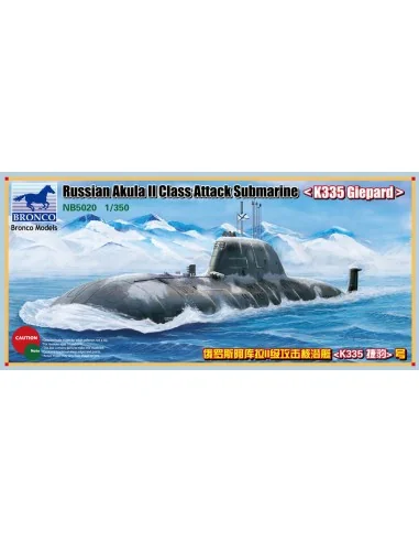 [NO_DESC] Russian Akula II Class Attack Submarine `K335 Giepard', 1...