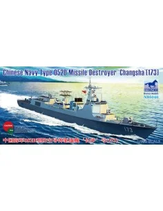 Chinese Navy Type 052D Destroyer (173) 'Changsha', 1/350 - Bronco M...