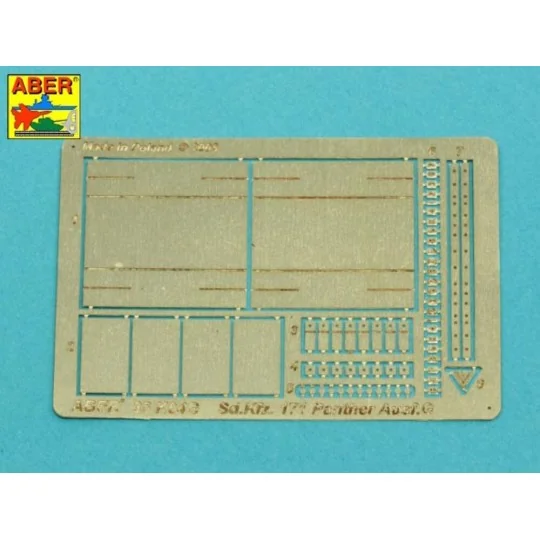 Pz.Kpfw. V Ausf.G (i.Kfz.171) Panther, 1/35 - Aber Models 35 K04T