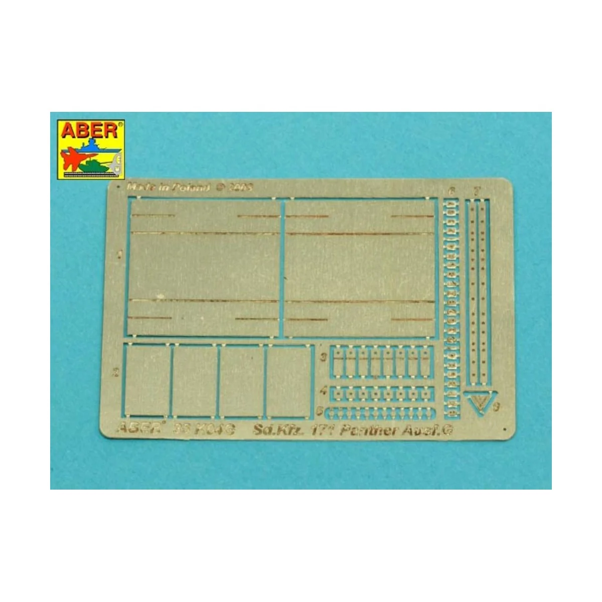 Pz.Kpfw. V Ausf.G (i.Kfz.171) Panther, 1/35 - Aber Models 35 K04T