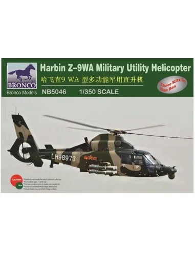 Harbin /-9WA Military Utility Helicopter, 1/350 - Bronco Models NB5046