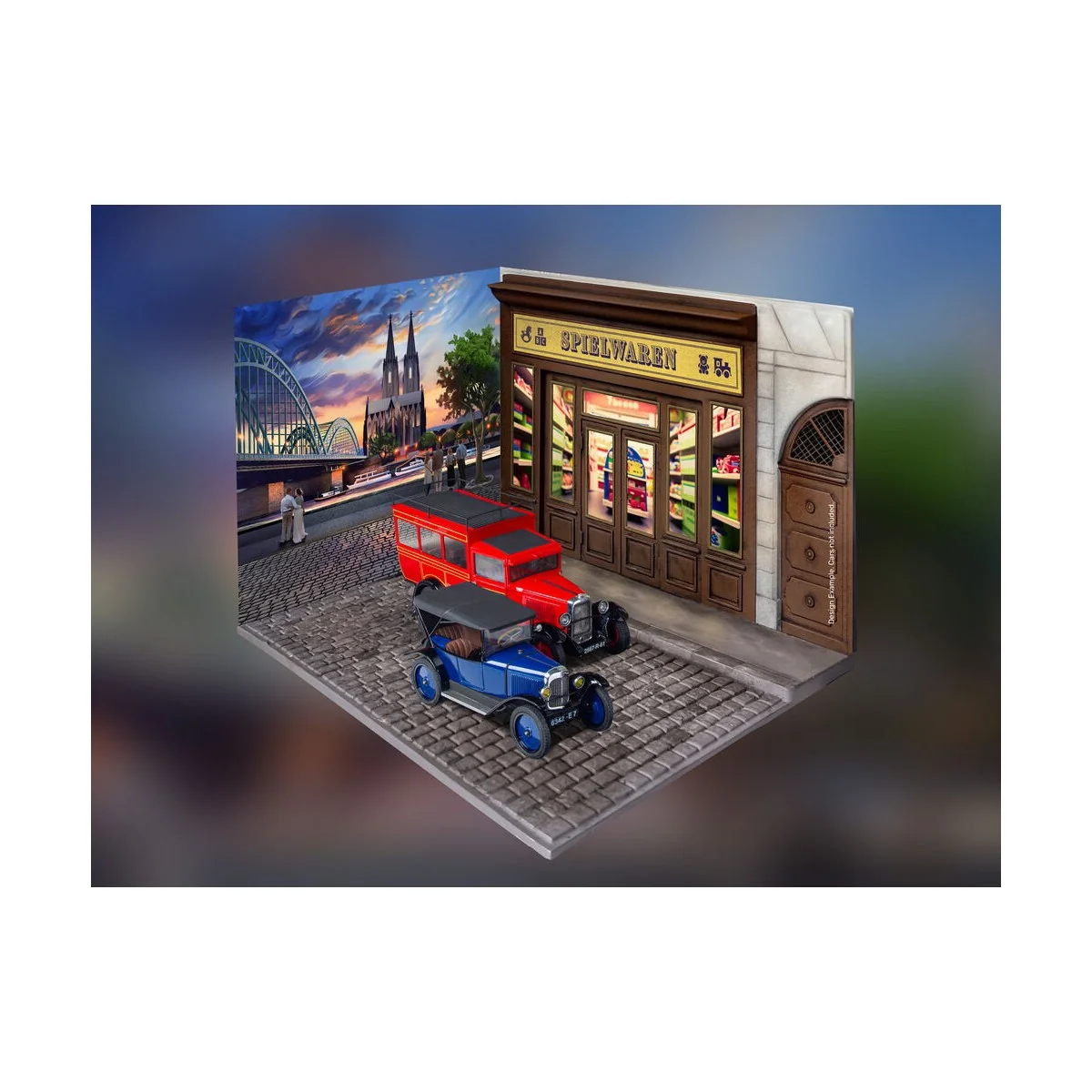 Diorama Cities of Europe, 1/24 - Heller 81256 Diorama Cities of Europe, 1/24 - Heller 81256