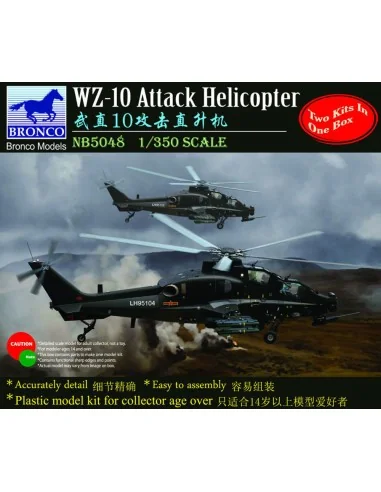 WZ-10 Attack Helicopte, 1/350 - Bronco Models NB5048