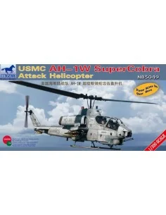 USMC AH-1W Super Cobra Attack Helicopter, 1/350 - Bronco Models NB5049