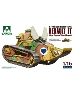 French Light Tank Renault FT char canon/Girod turret Girod Turret, ...