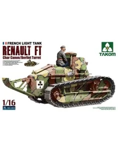 French Heavy Tank RENAULT FT char Canon/, 1/16 - Takom TAK1003