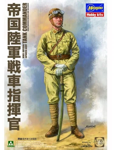 WWII Imp.Jap. Army Tank Commander, 1/16 - Takom TAK1005