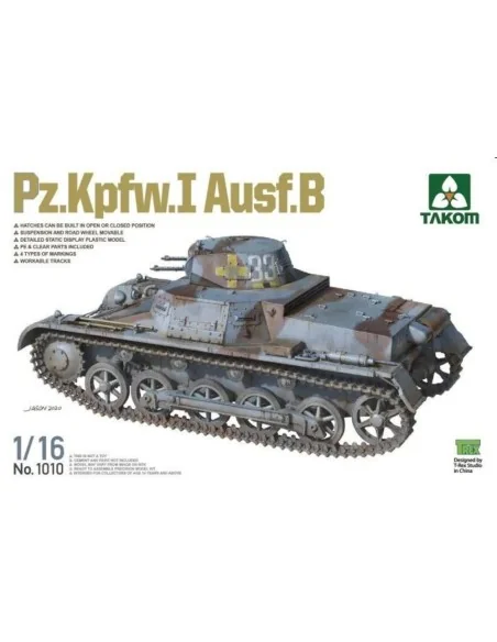 Pz.Kpfw.I Ausf.B, 1/16 - Takom TAK1010