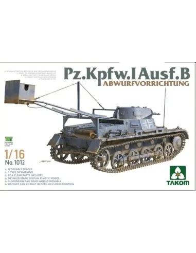 Pz.Kpfw.I Ausf.B Abwurfvorrichtung, 1/16 - Takom TAK1012