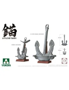 BATTLESHIP YAMATO ANCHOR, 1/16 - Takom TAK1013