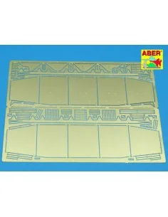 Side skirts for PzKpfw IV (H, J) Brummbar, 1/35 - Aber Models 35 A007 2