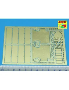 Side fenders for Tiger I E, 1/35 - Aber Models 35 A012