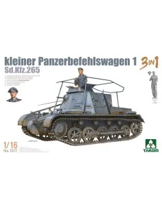Sd.Kfz.265 Kleiner Panzerbefehlswagen 1 3 in 1, 1/16 - Takom TAK1017