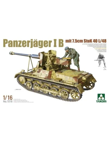 Panzerjäger I B mit 7, 5cm StuK 40 L/48, 1/16 - Takom TAK1018