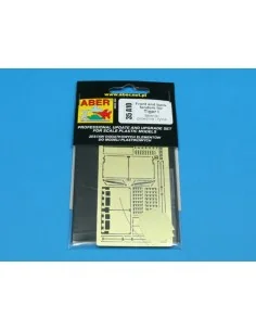 Front and back fenders for Tiger I, 1/35 - Aber Models 35 A010