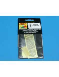 Hinges (workable) - 1 choice, 1/35 - Aber Models 35 A025
