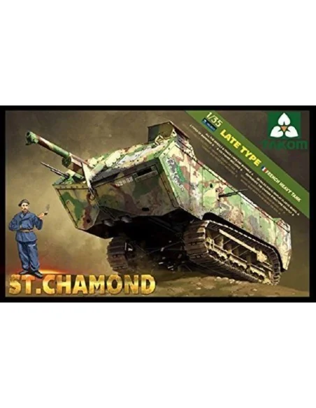 French Heavy Tank St.Chamond Late Type, 1/35 - Takom TAK2012