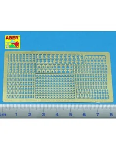 Hinges - workable (2 choice), 1/35 - Aber Models 35 A039