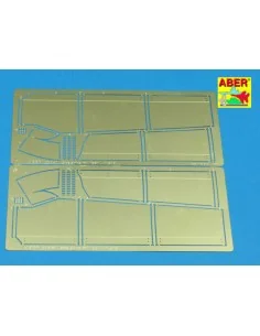 Side skirts for King Tiger, 1/35 - Aber Models 35 A040