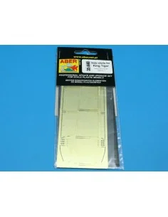 Side skirts for King Tiger, 1/35 - Aber Models 35 A040 2